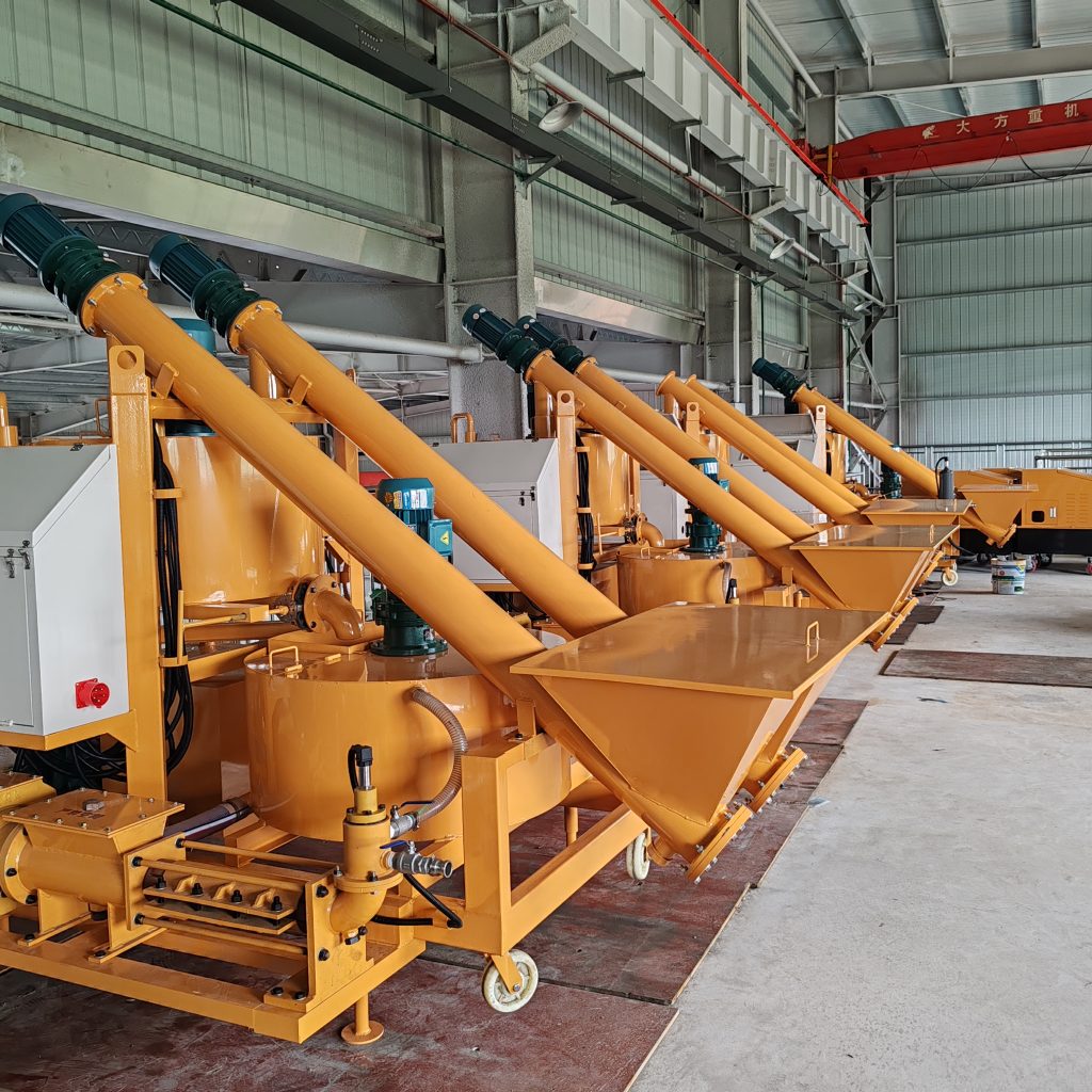 xqv vacuum intelligent grouting equipment workshop4